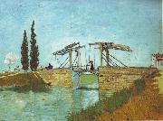 Vincent Van Gogh Bridge at Arles oil on canvas